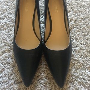 Nine West 3” black heels